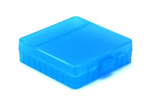 Коробка Proclean box LG-100 на 100 потронів кал. 9мм; 380 ACP. Колір - голубий