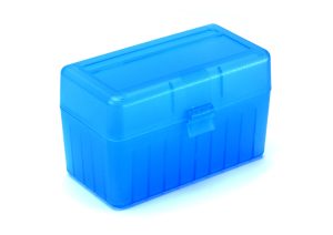 Коробка Proclean box WN-50 на 50 патронів кал. .22-250 Rem; .243 Win; 7,62x39 и .308 Win. Колір - голубий