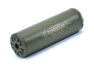 Саундмодератор Zerosound TITAN MINI BRAKE 9 мм резьба 1/2-28 Olive